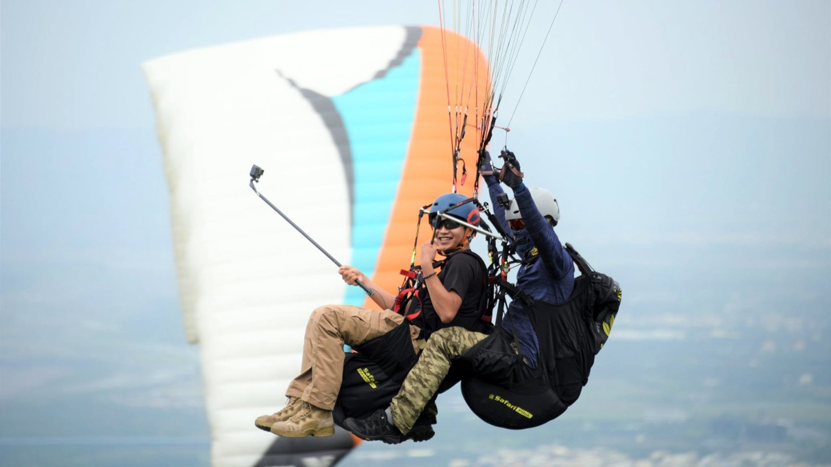 台灣屏東｜賽嘉飛行傘場｜飛行傘體驗 (含攝影)